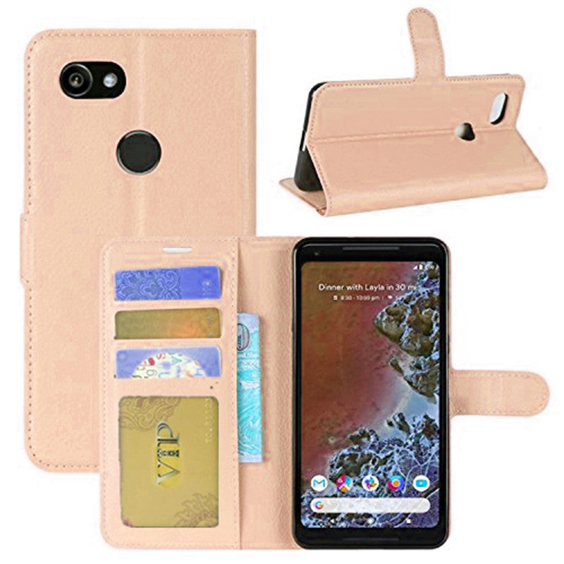 Leather Folio Wallet Case for Google Pixel 2 XL Leather Folio Wallet Case for Google Pixel 2 XL